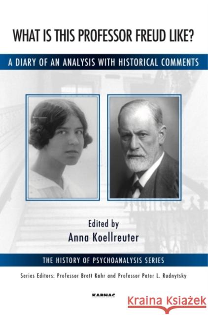 What Is This Professor Freud Like?: A Diary of an Analysis with Historical Comments Anna Koellreuter 9781782204145 Karnac Books