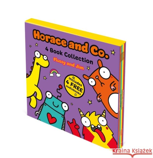 Horace and Co 4 Book Collection Flossy and Jim 9781782266204 Sweet Cherry Publishing