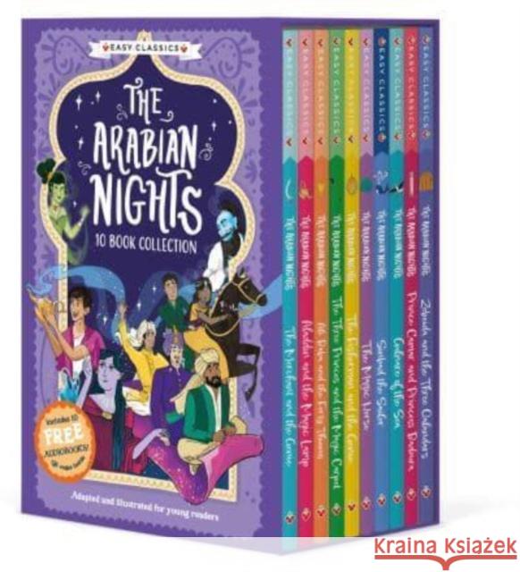 The Arabian Nights Children's Collection (Easy Classics): 10 Book Box Set Sweet Cherry Publishing 9781782268352