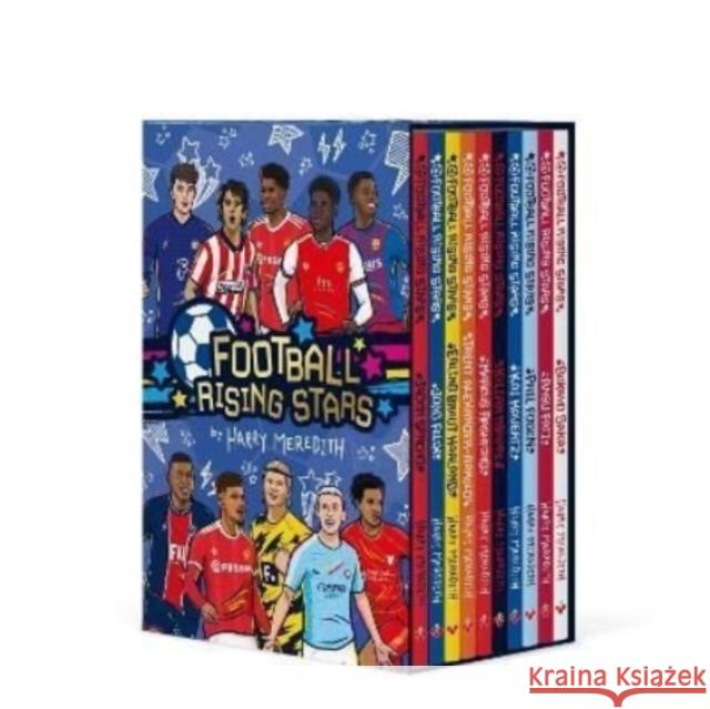 Football Rising Stars: 10 Book Box Set Harry Meredith 9781782268925 Sweet Cherry Publishing