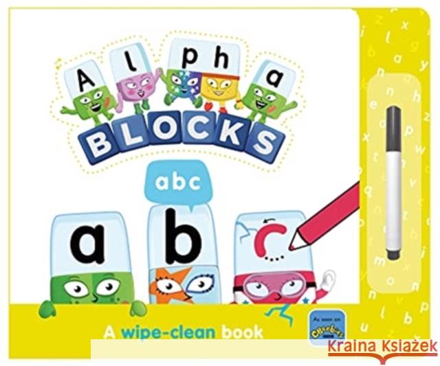 Alphablocks ABC: A Wipe-Clean Book Sweet Cherry Publishing 9781782269564
