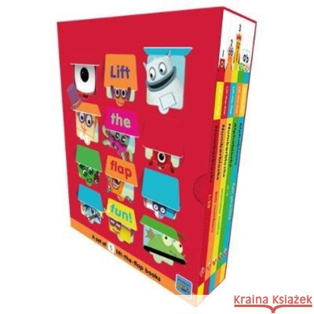 Numberblocks and Alphablocks 5 Book Lift-the-Flap Set Sweet Cherry Publishing 9781782269960