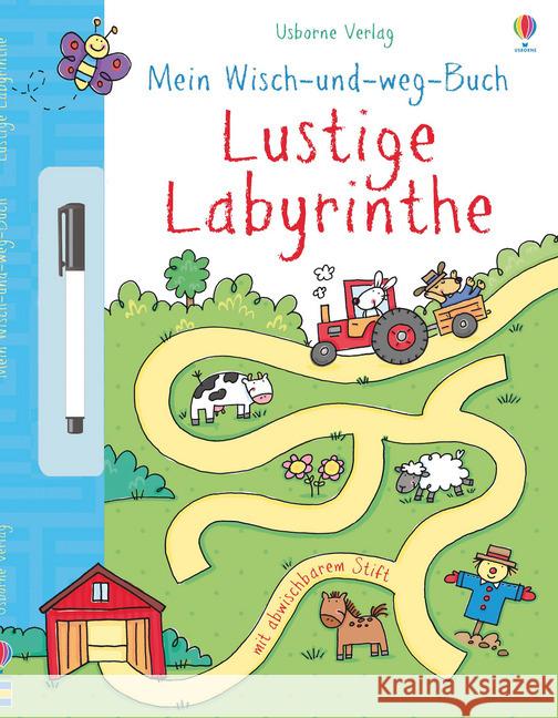 Mein Wisch-und-weg-Buch, Lustige Labyrinthe Greenwell, Jessica 9781782320449