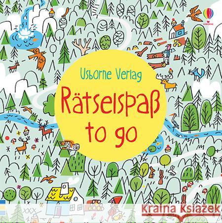 Rätselspaß to go Courtauld, Sarah; Firth, Alex 9781782322979 Usborne Verlag