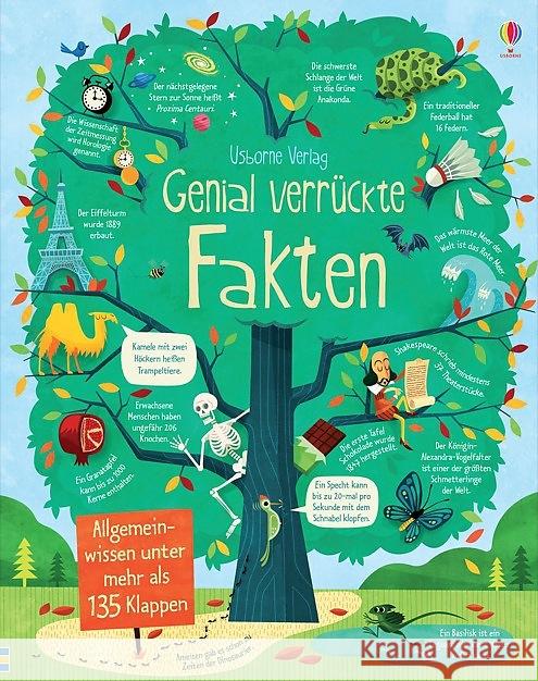 Genial verrückte Fakten : Allgemeinwissen unter mehr als 135 Klappen Frith, Alex; Maclaine, James 9781782323242