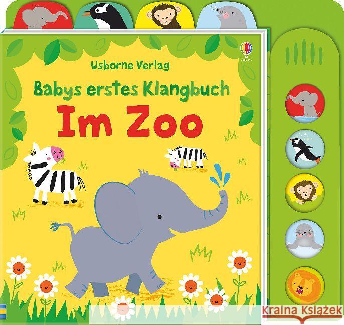 Babys erstes Klangbuch: Im Zoo Watt, Fiona 9781782328476