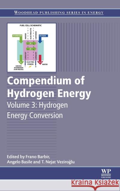 Compendium of Hydrogen Energy: Hydrogen Energy Conversion Barbir, Frano Basile, Angelo Veziroglu, T. Nejat 9781782423638