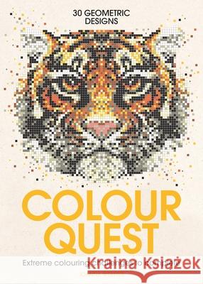 Colour Quest®: Extreme Colouring Challenges to Complete Joanna Webster 9781782435990 Michael O'Mara Books Ltd