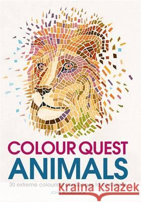 Colour Quest (R) Animals: 30 Extreme Colouring Challenges to Complete John Woodcock 9781782437130