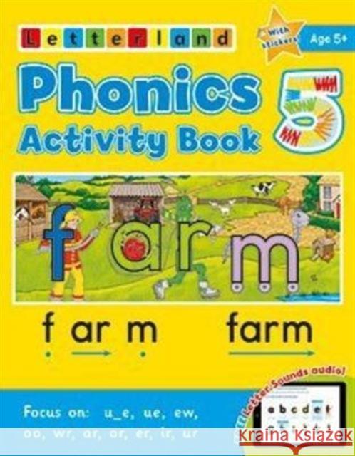 Phonics Activity Book 5 Lisa Holt, Lyn Wendon 9781782480976 Letterland International