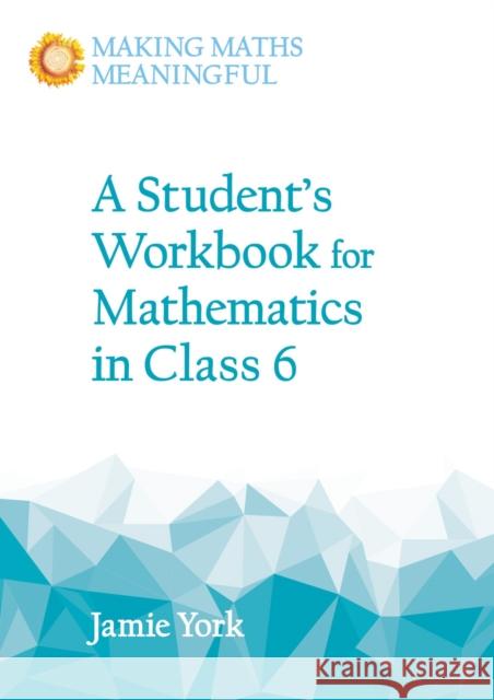 A Student's Workbook for Mathematics in Class 6 Jamie York 9781782503194 Floris Books