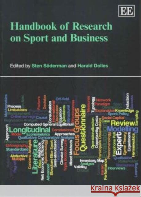 Handbook of Research on Sport and Business Sten Soderman Harald Dolles  9781782544876 Edward Elgar Publishing Ltd