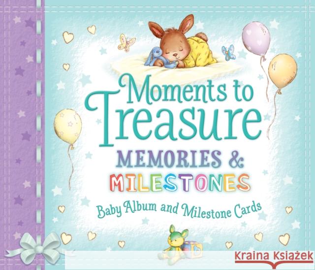 Moments to Treasure Baby Album and Milestone Cards: Memories and Milestones Sophie Giles 9781782702566 Award Publications Ltd