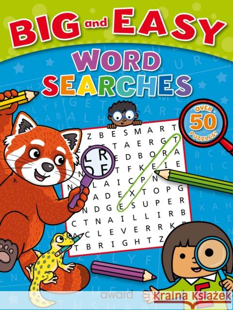 Big and Easy Word Searches: Red Panda Sophie Giles 9781782706656 Award Publications Ltd