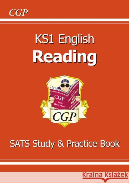 KS1 English Reading Study & Practice Book CGP Books 9781782944607 Coordination Group Publications Ltd (CGP)
