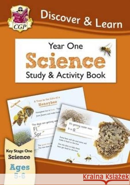 KS1 Science Year 1 Discover & Learn: Study & Activity Book CGP Books 9781782944768 Coordination Group Publications Ltd (CGP)