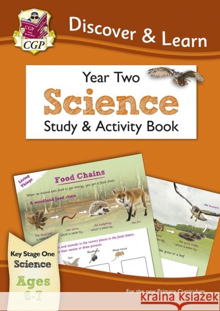 KS1 Science Year 2 Discover & Learn: Study & Activity Book CGP Books 9781782944775 Coordination Group Publications Ltd (CGP)