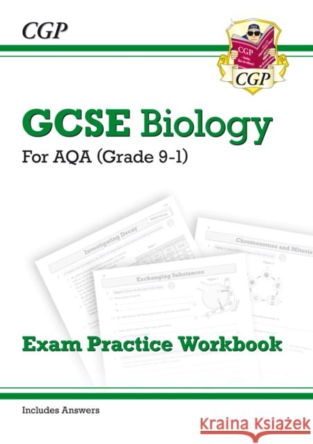 GCSE Biology AQA Exam Practice Workbook - Higher (includes answers) CGP Books 9781782944928 Coordination Group Publications Ltd (CGP)