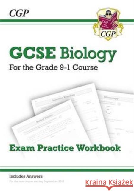 GCSE Biology Exam Practice Workbook (includes answers) CGP Books 9781782945253 Coordination Group Publications Ltd (CGP)