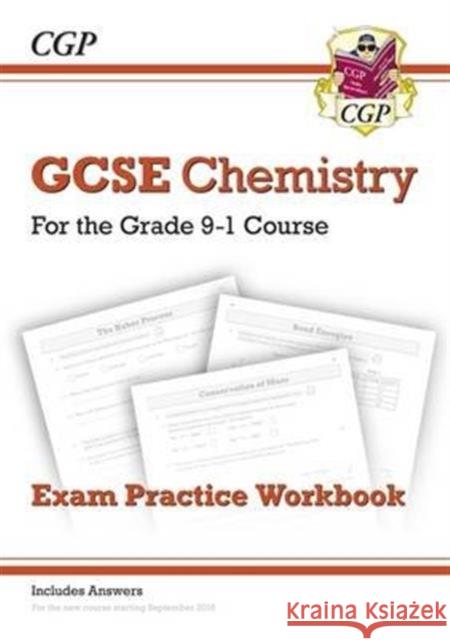 GCSE Chemistry Exam Practice Workbook (includes answers) CGP Books 9781782945260 Coordination Group Publications Ltd (CGP)