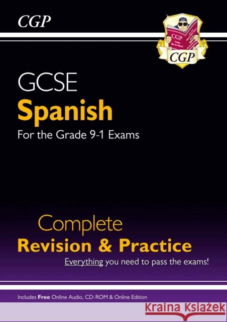 GCSE Spanish Complete Revision & Practice (with Free Online Edition & Audio) CGP Books 9781782945451 Coordination Group Publications Ltd (CGP)