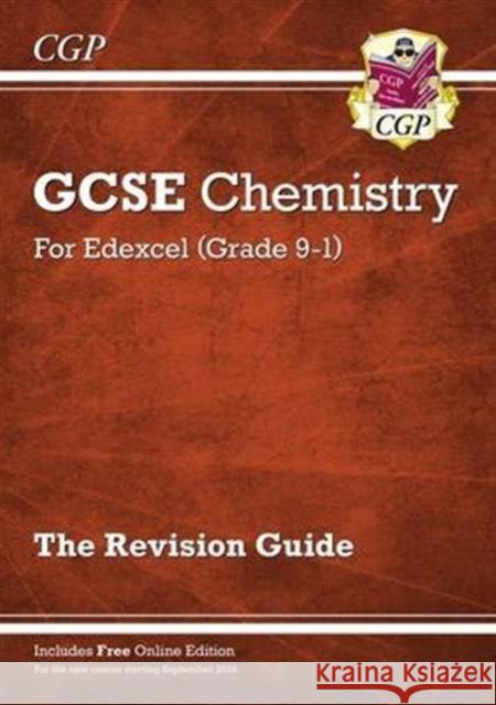 GCSE Chemistry Edexcel Revision Guide includes Online Edition, Videos & Quizzes CGP Books 9781782945727 Coordination Group Publications Ltd (CGP)