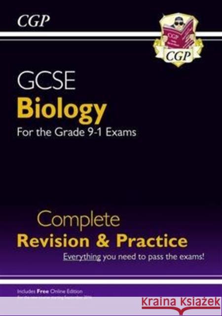 GCSE Biology Complete Revision & Practice includes Online Ed, Videos & Quizzes CGP Books 9781782945895 Coordination Group Publications Ltd (CGP)