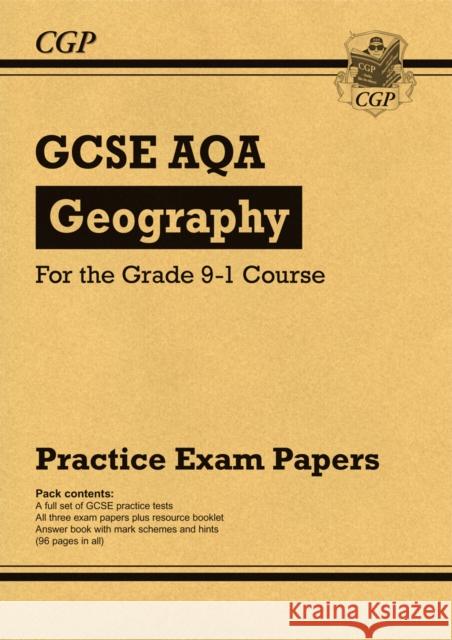 GCSE Geography AQA Practice Papers CGP Books 9781782948438 Coordination Group Publications Ltd (CGP)