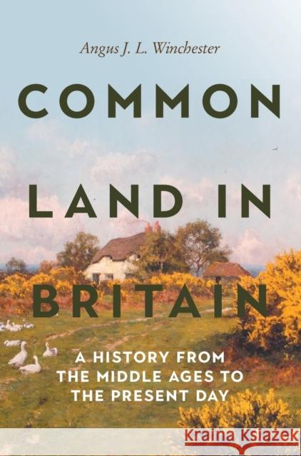 Common Land in Britain: A History from the Middle Ages to the Present Day Winchester, Angus J. L. 9781783277438