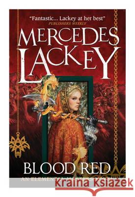 Blood Red: An Elemental Masters Novel Mercedes Lackey 9781783292783 TITAN PUBLISHING GROUP