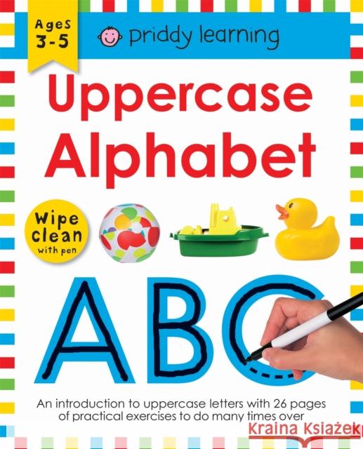 Uppercase Alphabet: Wipe Clean Workbooks Roger Priddy 9781783416035