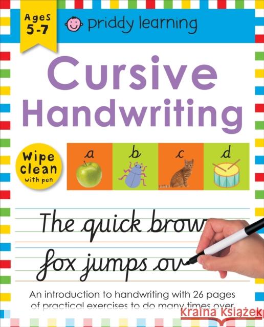 Cursive Handwriting Roger Priddy 9781783416103 Priddy Books