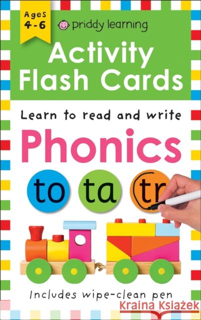 Activity Flash Cards Phonics Roger Priddy 9781783417575 Priddy Books