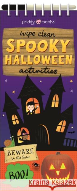 Wipe Clean Spooky Halloween Roger Priddy   9781783419081 Priddy Books