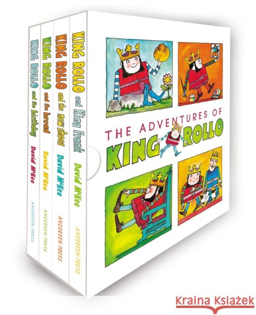 The Adventures of King Rollo David McKee 9781783444687 Andersen Press