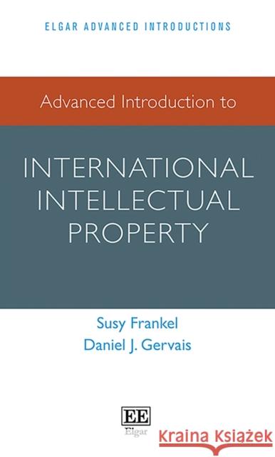 Advanced Introduction to Comparative Constitutional Law Susy Frankel Daniel J. Gervais  9781783470495 Edward Elgar Publishing Ltd