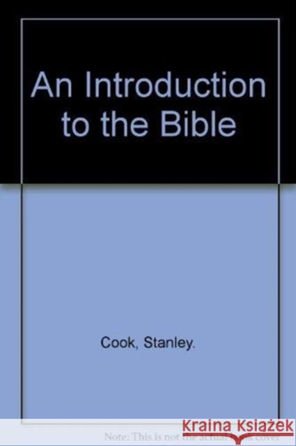 The IVP Introduction to the Bible Philip S Johnston 9781783591848