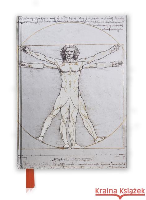 Da Vinci: Vitruvian Man (Foiled Journal)   9781783616671 Flame Tree Publishing