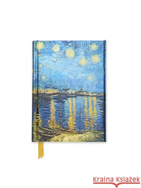 Vincent van Gogh: Starry Night over the Rhone (Foiled Pocket Journal)  9781783616763 Flame Tree Publishing