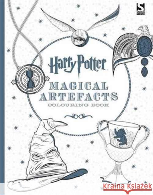 Harry Potter Magical Artefacts Colouring Book 4 Warner Brothers 9781783705924 Bonnier Books Ltd