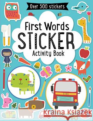 First Words Sticker Activity Book Make Believe Ideas 9781783938308 Make Believe Ideas