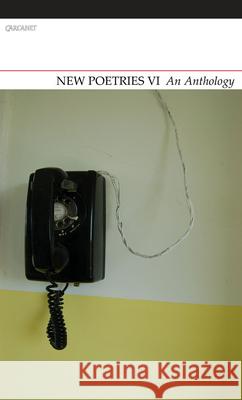 New Poetries VI: An Anthology Helen Tookey & Michael Schmidt 9781784100377