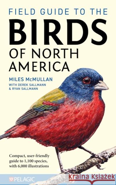 Field Guide to the Birds of North America Miles McMullan 9781784275426 Pelagic Publishing