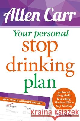 Your Personal Stop Drinking Plan: The Revolutionary Method for Quitting Alcohol Allen Carr 9781784284534 Sirius Entertainment
