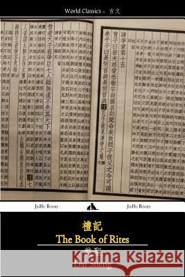 Book of Rites: Liji Dai Sheng 9781784350437 Jiahu Books