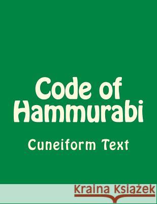 Code of Hammurabi Hammurabi 9781784351144 Jiahu Books