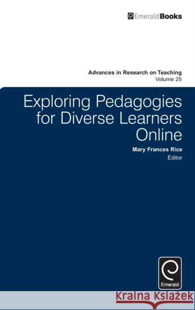 International Pedagogical Practices of Teachers (Part 2) Mary F. Rice 9781784416720 Emerald Group Publishing Ltd