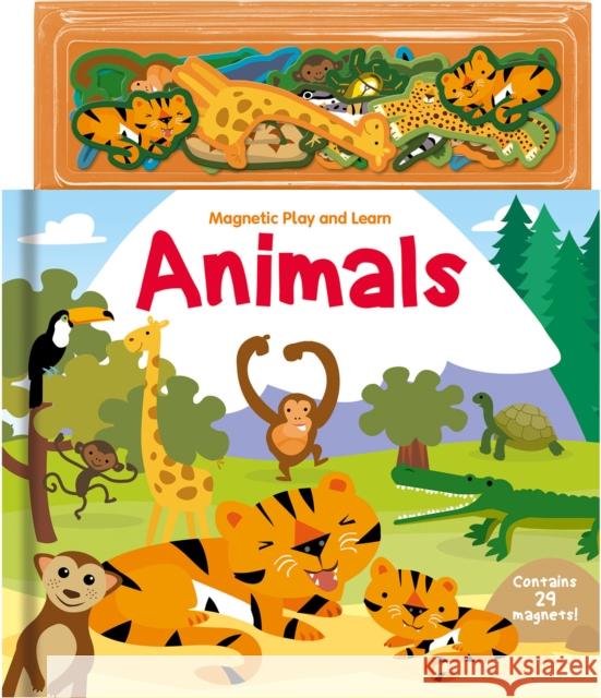 Magnetic Play and Learn Animals Nat Lambert 9781784456207