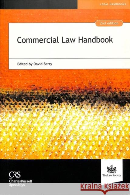 Commercial Law Handbook David Berry 9781784461133 The Law Society