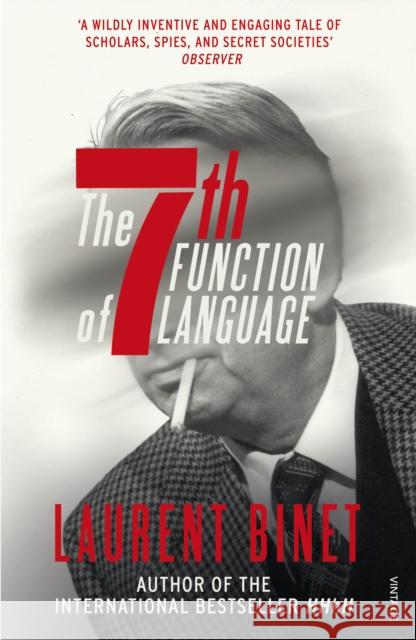 The 7th Function of Language Binet, Laurent 9781784703196 Vintage Publishing